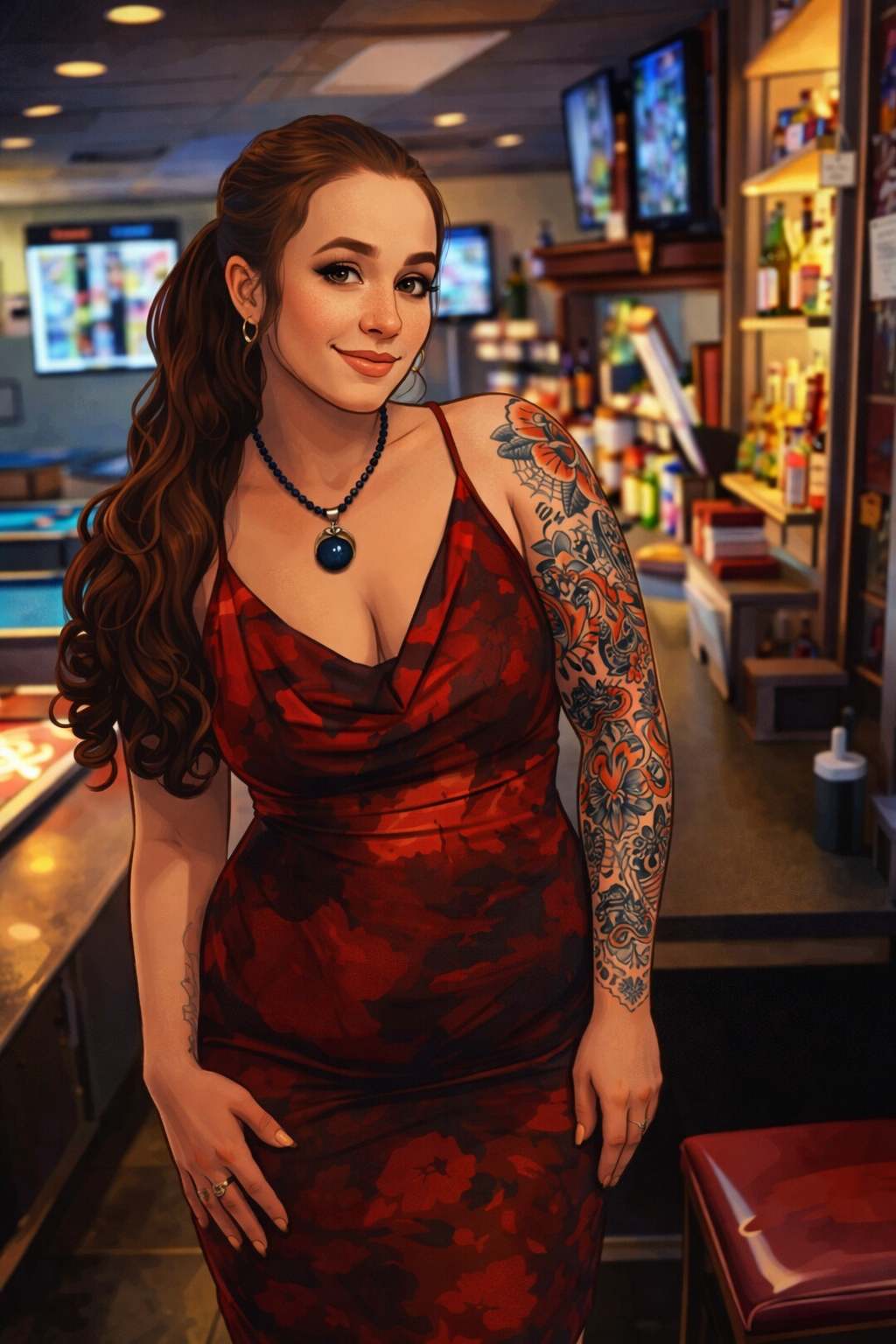 Emily - She can sling a beer like know one you've ever seen.